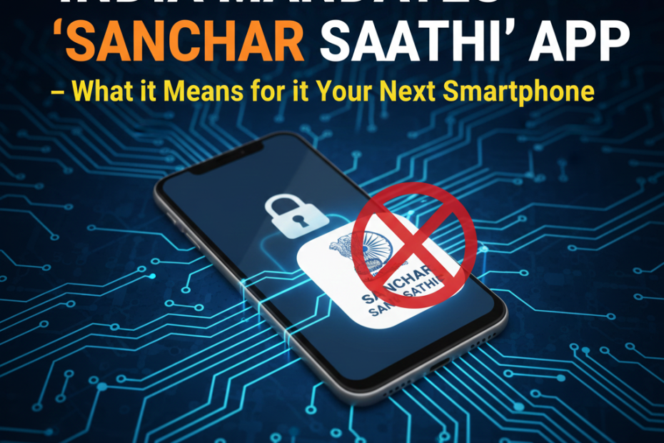 Tech News: India Mandates ‘Sanchar Saathi’ App Pre-installation – What it Means for Your Next Smartphone