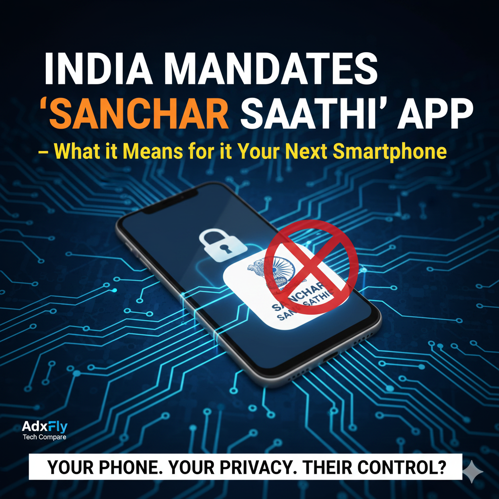 Tech News: India Mandates ‘Sanchar Saathi’ App Pre-installation – What it Means for Your Next Smartphone