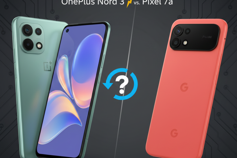 The Ultimate Mid-Range Battle: OnePlus Nord 3 vs. Google Pixel 7a – Which Delivers More Value?