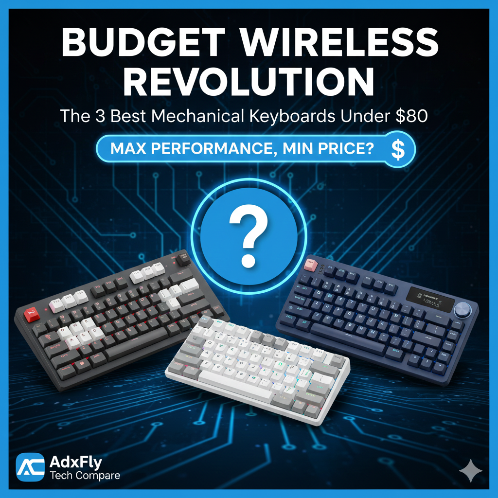 Budget Wireless Revolution: The 3 Best Mechanical Keyboards Under $80 in 2025