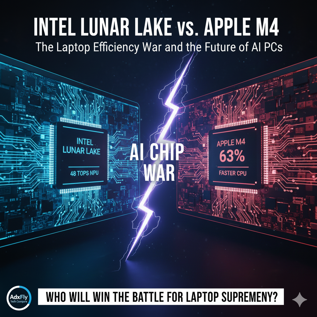 Tech News Analysis: Intel Lunar Lake vs. Apple M4 – The Laptop Efficiency War and the Future of AI PCs