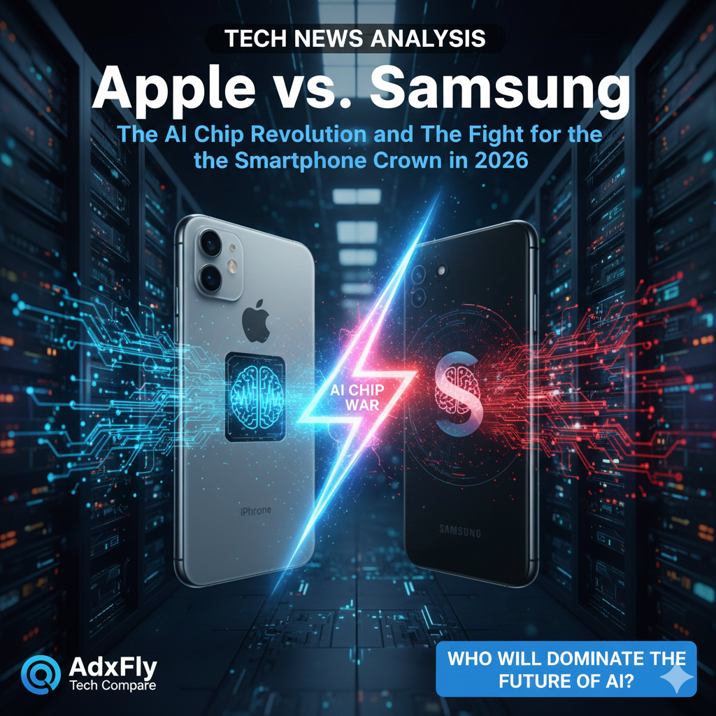 Tech News Analysis: Apple vs. Samsung – The AI Chip Revolution and the Fight for the Smartphone Crown in 2026