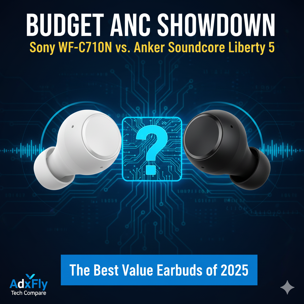 Budget ANC Showdown: Sony WF-C710N vs. Anker Soundcore Liberty 5 – The Best Value Earbuds of 2025