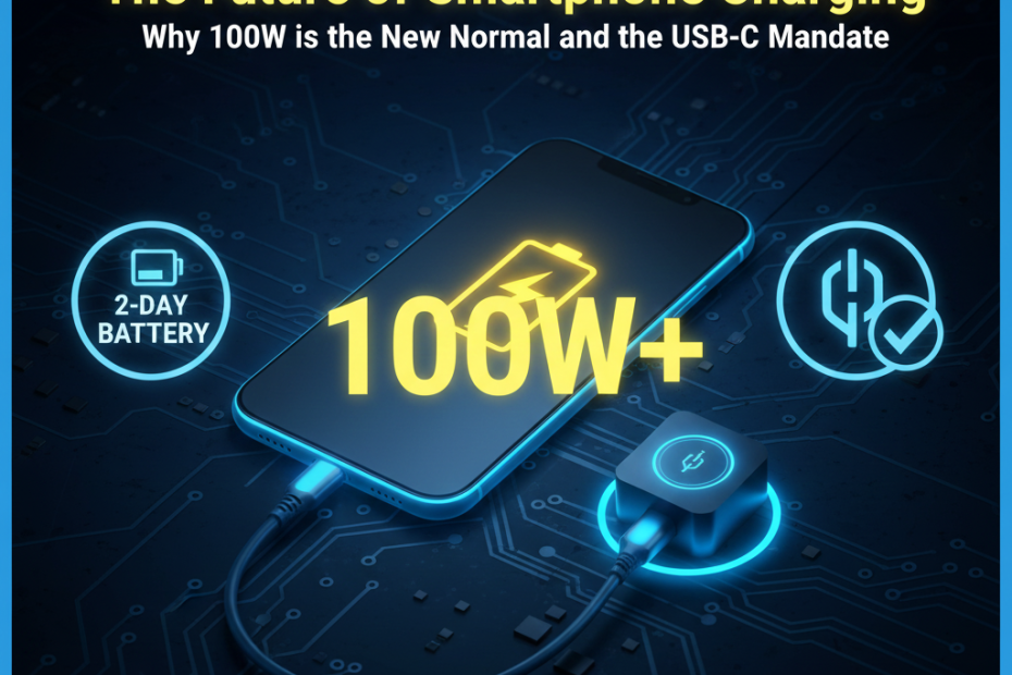 Tech News Breakdown: The Future of Smartphone Charging – Why 100W is the New Normal and the USB-C Mandate