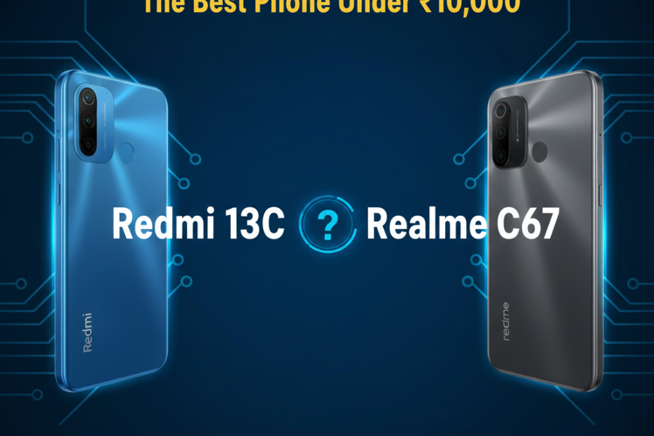 Phone Battles: Redmi 13C vs. Realme C67 – The Best Phone Under ₹10,000 for 2025