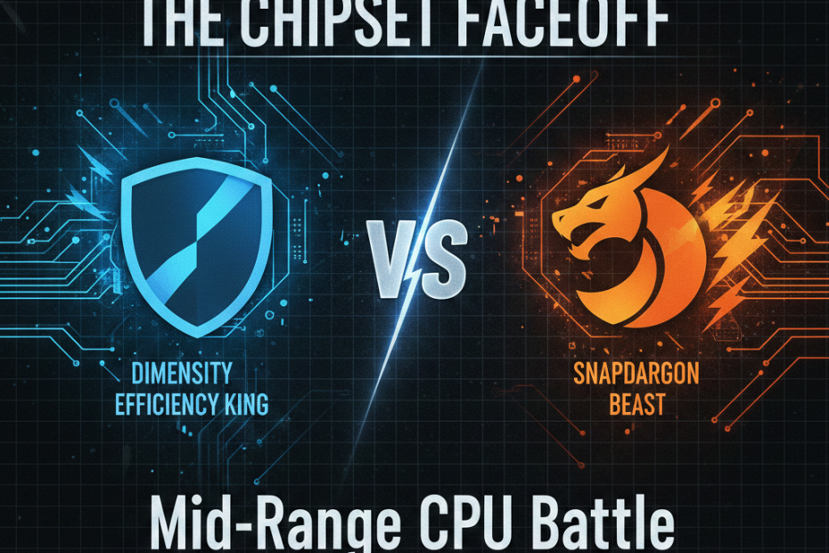 The Chipset Faceoff: Dimensity vs. Snapdragon – The Mid-Range Smartphone Efficiency Battle of 2025
